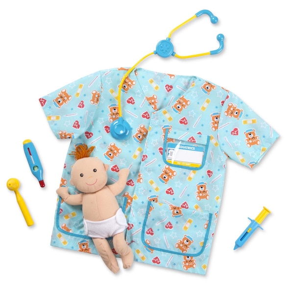 Melissa & Doug Pediatric Nurse Role Play Costume Set 8519 - main